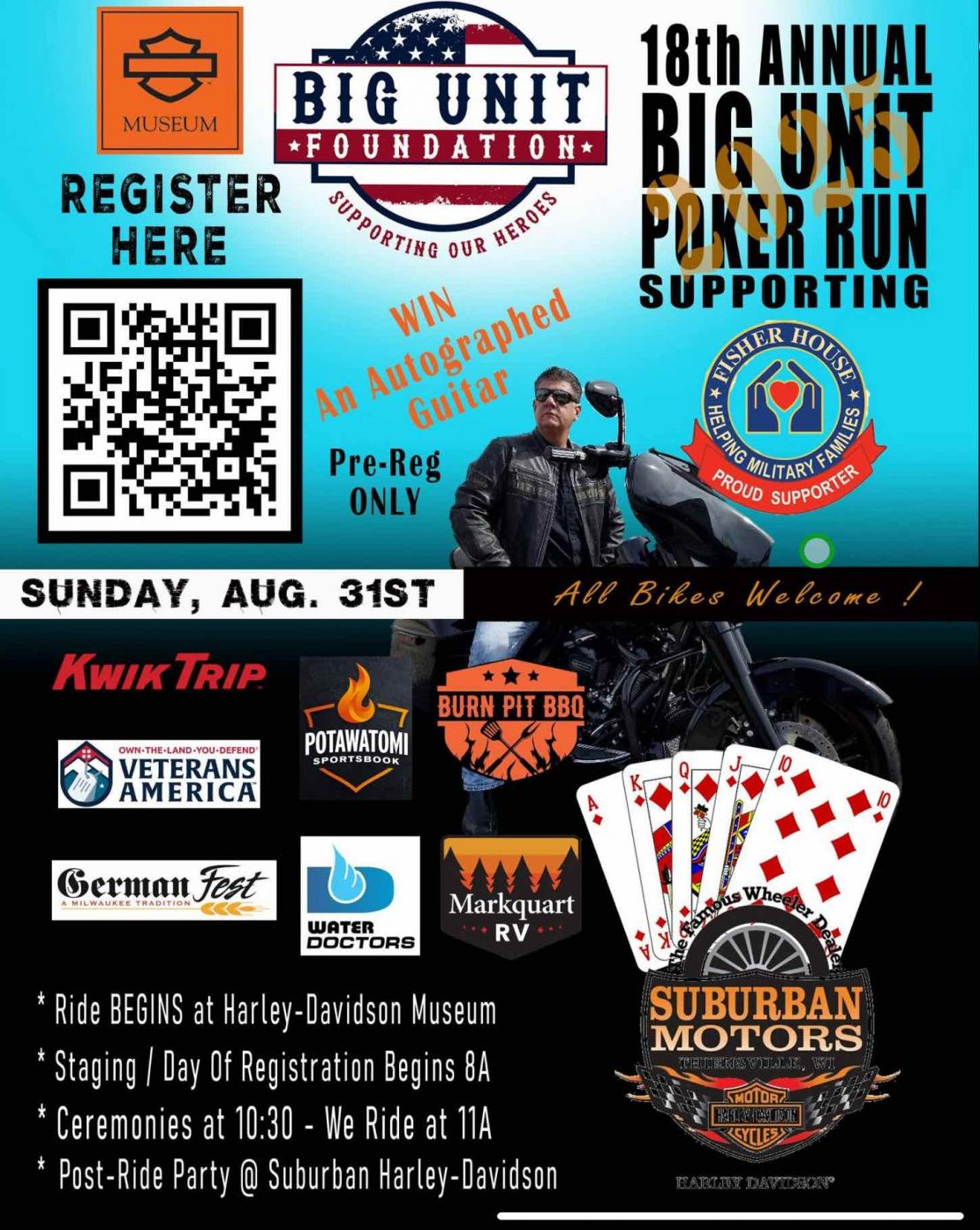 18th Annual Big Unit Poker Run