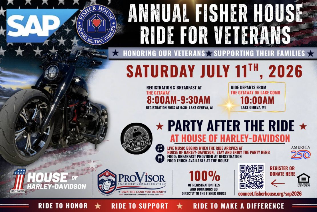 2026 Fisher House Ride for Veterans